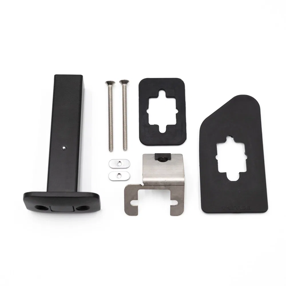 99917B – PUTCO Tie Down Anchor, Stake Pocket Mount Push-Up Handle Powder Coated Black Cast Aluminum Single